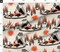 Various Fabrics by the Yard or Fat Quarter Cat Mid Century Sun Car Forest Toile Mountains Modern De Jouy Custom Printed Fabric by Spoonflower